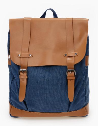 Υφασμάτινη backpack - Μπλε